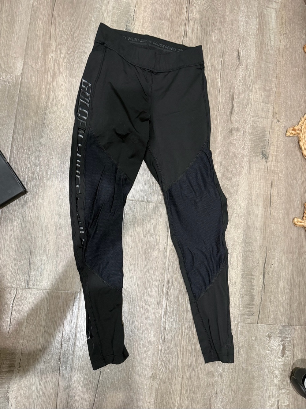Golden Goose Black Performance Leggings - Picture 2 of 2